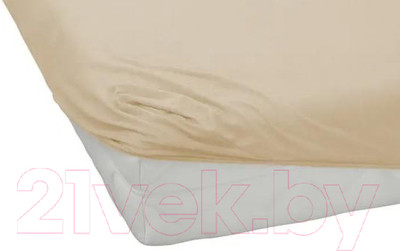 Наматрасник защитный Nivasan Вельвет-160 160x200 / CH.V-160 (бежевый)