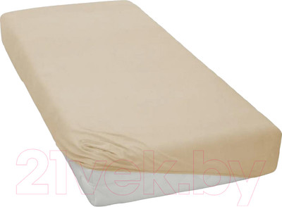 Наматрасник защитный Nivasan Вельвет-90 90x200 / СH.V-90 (бежевый)