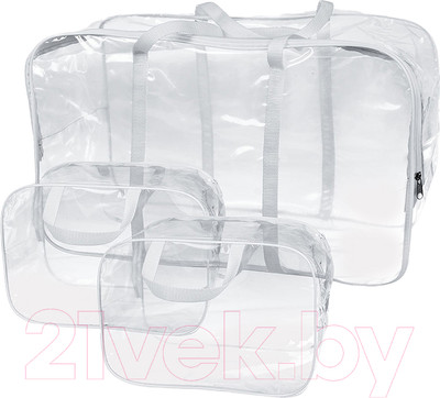 Комплект сумок в роддом Топотушки Комфорт / 00001 (3шт, белый)