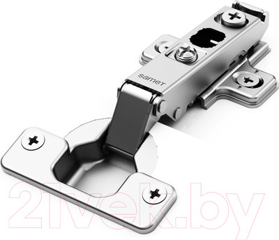 Комплект петель мебельных Samet Star Track Push Open / 10180042-10 (10шт, накладные без пружины)