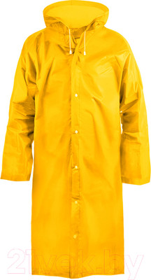 Дождевик Komfi Eva с капюшоном 110мк / EVA005Y (желтый)