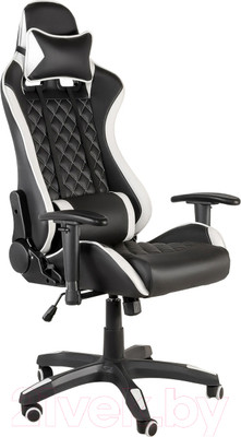 Кресло геймерское Меб-ФФ MFG-6023 (черный/белый)