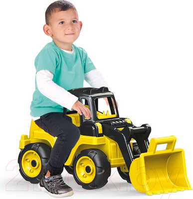 Каталка детская Dolu Экскаватор с передним ковшом / 7134