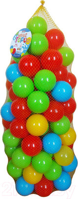 Шары для сухого бассейна Guclu Набор шариков 7см / GCL079 (100шт)