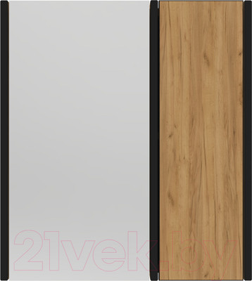 Шкаф с зеркалом для ванной АВН Ванкувер 60 / 66.06 (34)