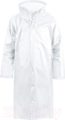 Дождевик Komfi Eva с капюшоном 110мк / EVAWA1 (белый)