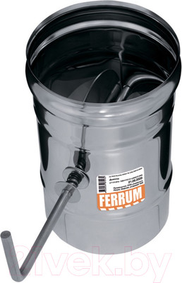 Шибер для дымохода Ferrum 304/0.8мм Ф150 / f5128