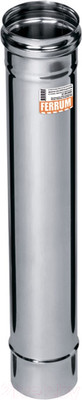 Труба дымохода Ferrum 0.5м Ф150 / f0928 (304/0.8 мм)