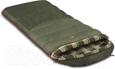 Спальный мешок Alexika Tundra Plus L левый / 9277.01072 (оливковый)