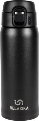 Термокружка Relaxika 701 (480мл, черный)