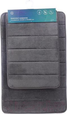 Набор ковриков для ванной и туалета РМС КК-01ТС