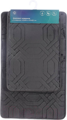 Набор ковриков для ванной и туалета РМС КК-09ТС