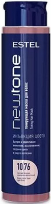 Тонирующая маска для волос Estel Newtone Haute Couture 10/76 (400мл, светлый блонд коричнево-фиолетовый)
