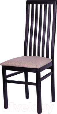 Стул Ельская мебельная фабрика МДК-82.1 / 15C 510 (венге/ролан коричневый)