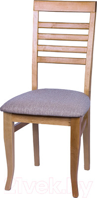 Стул Ельская мебельная фабрика МДК-93 / 15С 331 (береза Р43/ролан коричневый)