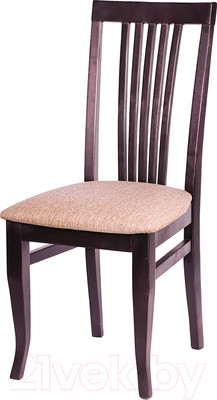 Стул Ельская мебельная фабрика МДК-99 / 18С 635-1 (береза венге/ролан коричневый)