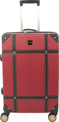 Чемодан на колесах Francesco Molinary 336-0193/3-24BRD (бордовый)