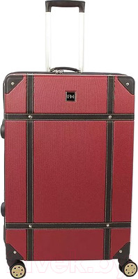 Чемодан на колесах Francesco Molinary 336-0193/3-28BRD (бордовый)