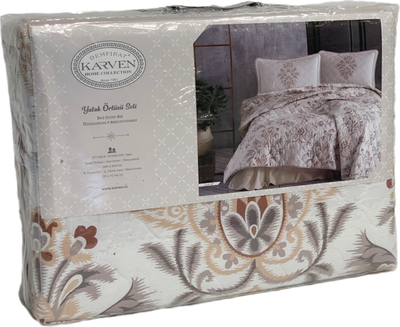 Набор текстиля для спальни Karven Liya 1.5 / Y 923 v2