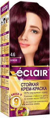 Крем-краска для волос Eclair 4.6 (божоле)