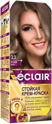Крем-краска для волос Eclair 3.3 (лесной орех)