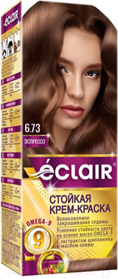 Крем-краска для волос Eclair 6.73 (эспрессо)