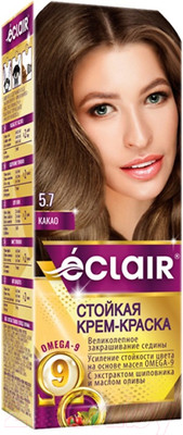 Крем-краска для волос Eclair 5.7 (какао)