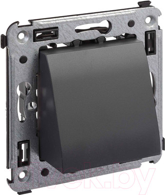 Вывод кабеля DKC Avanti 4412983 (черный матовый)