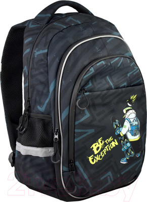 Школьный рюкзак Феникс+ Пингвин-сноубордист / 61258