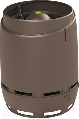 Колпак для вентиляционного выхода Vilpe Flow 160мм RR32 / 350074 (коричневый)