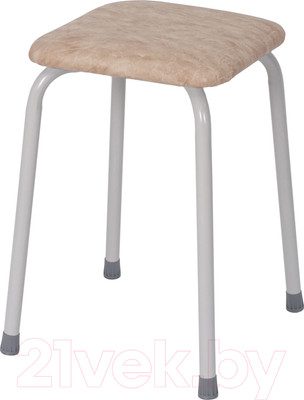 Табурет ЗМИ Пенек крепкий / ТР 224 (серый/бежевый)