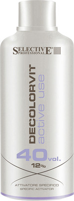 Эмульсия для окисления краски Selective Professional Decolorvit Active Use 12% / 70143 (750мл)