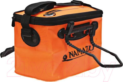 Кан рыболовный Namazu Складная 34x22x21 / N-BOX21 (оранжевый)