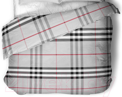 Пододеяльник Samsara Burberry 147По-20 (серый)