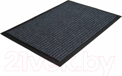 Коврик грязезащитный Kovroff Стандарт ребристый 50x80 / 20202 (серый)