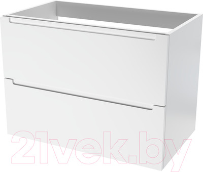 Тумба под умывальник ЗОВ Дион 60 / D60LWP0M9003MKV5 (белый матовый)