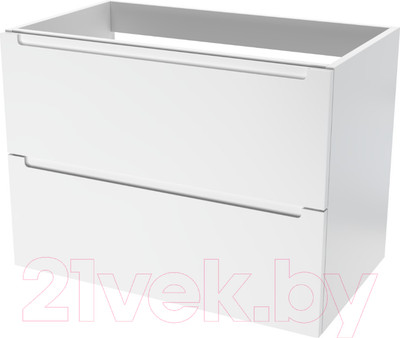 Тумба под умывальник ЗОВ Дион 90 / D90LWP0M9003MKV5 (белый матовый)