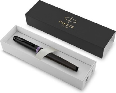 Ручка перьевая имиджевая Parker IM Professionals Amethyst Purple BT / 2172948 (синий)