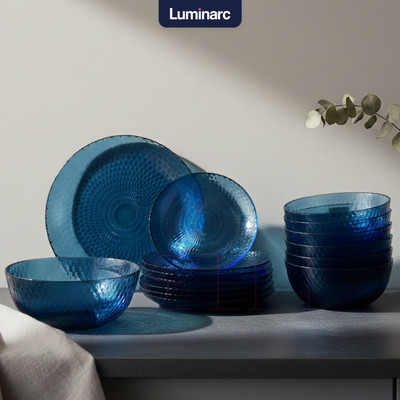 Набор тарелок Luminarc Идиллия Лондон Топаз O0203 (19шт)