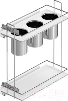 Бутылочница Starax 250 S-2651-C (левое крепление, хром)