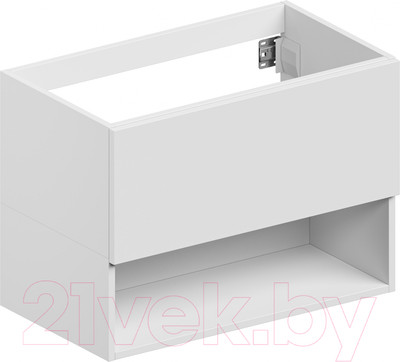 Тумба под умывальник ЗОВ Кито-2 60 / 2K60LW0MWM (белый матовый)