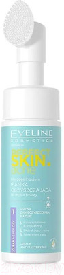 Пенка для умывания Eveline Cosmetics Perfect Skin.Acn Очищающая с микроотшелушивающим эффектом (150мл)