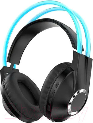 Беспроводные наушники Qumo Party Rave ВТ 0076 / Q40443 (черный/серый)