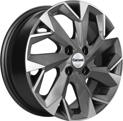 Литой диск Carwel Ильмень 1508 Vesta 15x6" 4x100мм DIA 60.1мм ET 50мм AGR