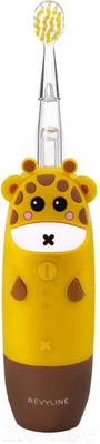 Детская звуковая зубная щетка Revyline RL025 / 6110 (желтый)