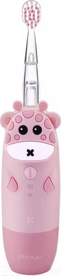 Детская звуковая зубная щетка Revyline RL025 / 6111 (розовый)
