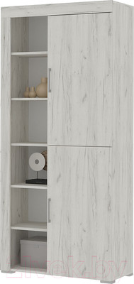 Шкаф Стендмебель Гранд ШК 4 (дуб крафт белый)