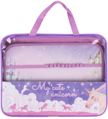 Папка для труда Пчелка Милый единорог / ПТР-111