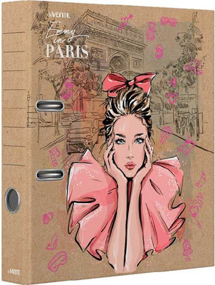 Папка-регистратор deVente Gold Rose. Emmy In Paris / 3090203