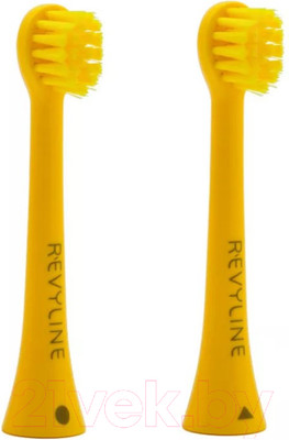 Набор насадок для зубной щетки Revyline RL 020 / 5398 (2шт, желтый)